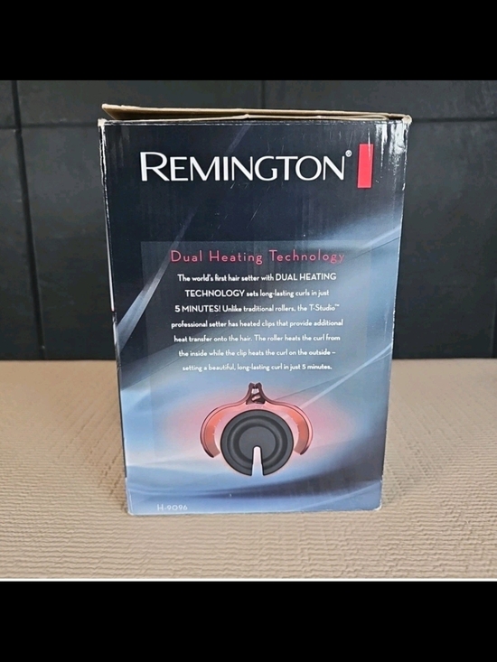 Remington Silk Ceramic Heated Rollers - Rose Metallic and Black main image 5